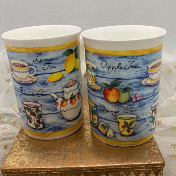 Set of 6 Crown Trent Fine Bone China Tea Mugs - Picture 8 of 10